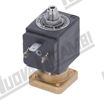 Електромагнітний клапан LUCIFER 3-ходовий V220-240/50-60 Гц 9Вт, отвір Ø 1,5 - 10 бар - рубінове ущільнення - конічний дренаж 1/8