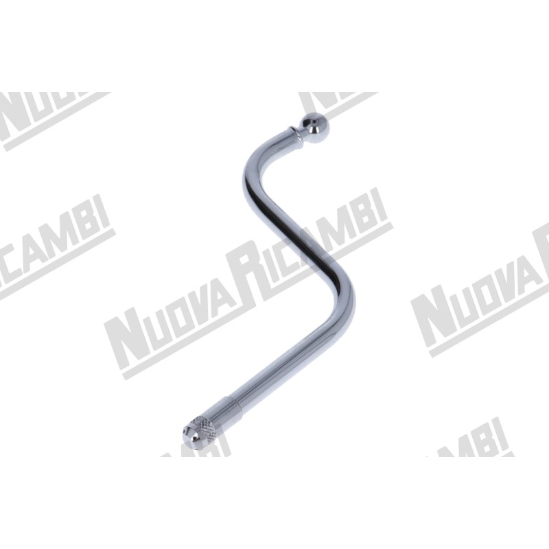 Хромована парова трубка "NR" - Ø 10мм - довж. 160мм - для RANCILIO