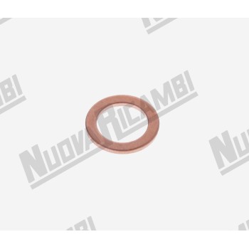 Мідна прокладка кришки групи рівня - Ø 15x10x1мм - для RANCILIO Z9/ Z11/ S20/ MILLENIUM Мідна прокладка кришки групи рівня - Ø 15x10x1мм - для RANCILIO Z9/ Z11/ S20/ MILLENIUM
