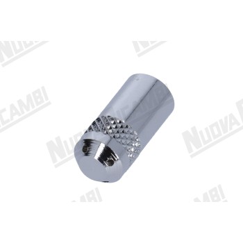 Хромований паровий носик "NR" внутрішній - M10x1 - Ø 11,5x25мм - 4 отвори Ø 1,5мм - для RANCILIO/ PROMAC/ ELEKTRA