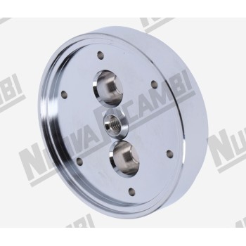 Хромований розсіювач душа варильної групи - Ø шестигранник 58,3мм - вис. 14,5мм - M5 - для GAGGIA/ SAECO