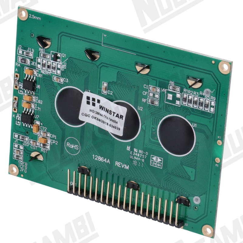 DISPLAY GRAPHIC BLUE/WHITE M39