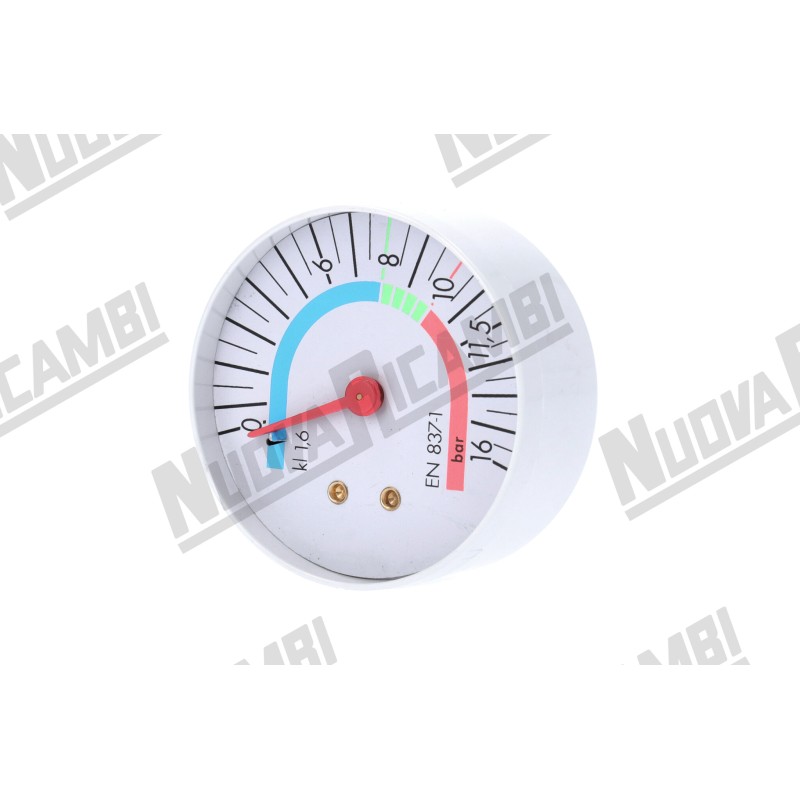 Манометр 1 шкала 0-16 бар - з'єднання 1/8НР плоске - рамка Ø57 - корпус Ø 57мм для cimbali m31 / m32