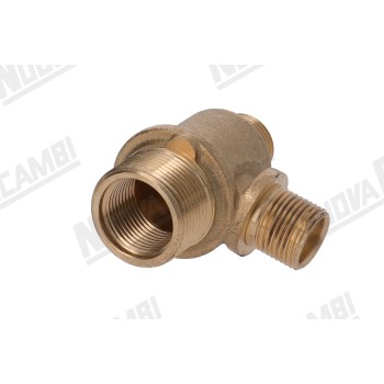 Латунный корпус парового/водяного клапана - соединение штуцера Ø 3/8НР - для ASTORIA CMA/ WEGA