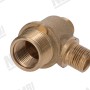 Латунный корпус парового/водяного клапана - соединение штуцера Ø 3/8НР - для ASTORIA CMA/ WEGA
