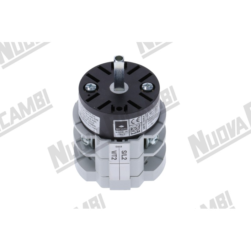 Комплект головного перемикача 0-1 "BREMAS CA0200003V" 20A - 690В - штифт 5x5мм для ASTORIA CMA/ WEGA