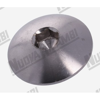 Хромована заглушка-грибок головки групи - M18 - Ø 30x15мм - для ASTORIA CMA BRAVA-GLORIA-CALYPSO-DIVINA/ WEGA VENERE