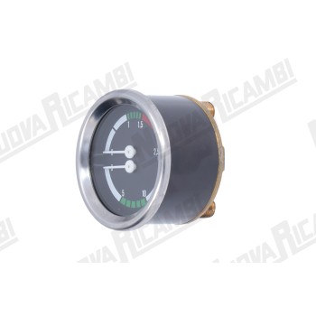 Манометр подвійної шкали 0-2,5/0-16 бар, з'єднання 1/8НР плоске - рамка Ø65мм - корпус Ø60мм для CIMBALI/CMA ASTORIA/EXPOBAR/LA PAVONI/NUOVA SIMONELLI/VICTORIA ARDUINO/WEGA