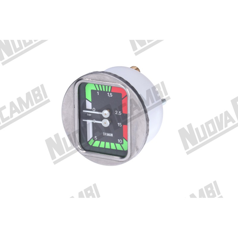 DOUBLE MANOMETER NEW D.63