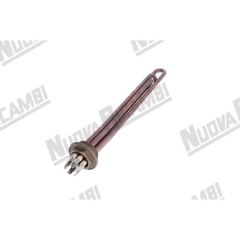 Нагрівальний елемент (тен) 3 групи V230/400 4500Вт, різьба 1" 1/4, довж.295мм для BFC/CARIMALI/LA PAVONI/SANREMO