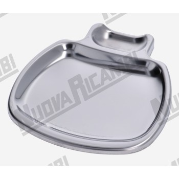 Поддон для кофе из нержавеющей стали 168x190мм - для MAZZER MINI