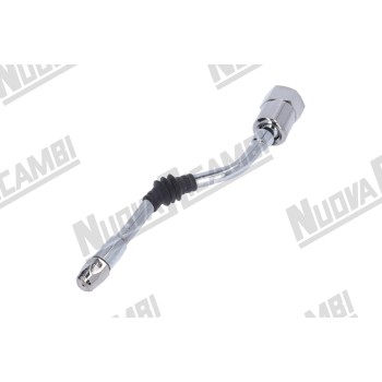 Права парова трубка з нержавіючої сталі в зборі "ОРИГІНАЛ" - Ø 8мм - гайка 3/8ВР - довж. 165мм - для ASTORIA CMA/ WEGA