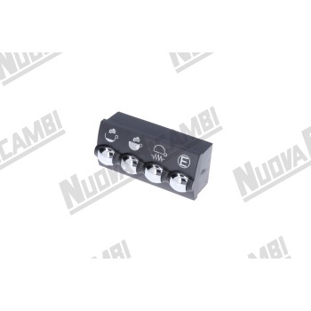 Сенсорна панель 2 перемикачі - 2 кнопки - 12 контактів FASTON - для WEGA SPHERA (WY18371043)