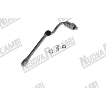 Ліва парова трубка з нержавіючої сталі в зборі "ОРИГІНАЛ" - Ø 10мм - гайка 3/8ВР - довж. 230мм - для ASTORIA CMA