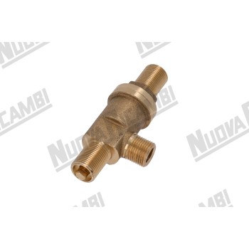 Кран води/пари в зборі - з'єднання 3/8НР-3/8НР для LA SPAZIALE