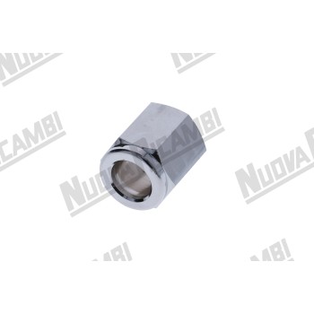 Хромированная гайка стимера для кофемашины BEZZERA - шестигранная 22мм