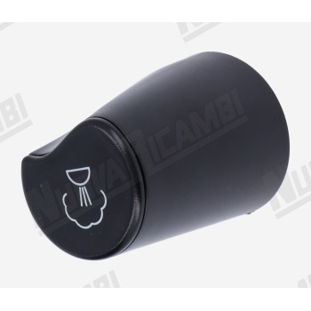 Черная ручка парового крана в сборе - для BEZZERA ELLISSE