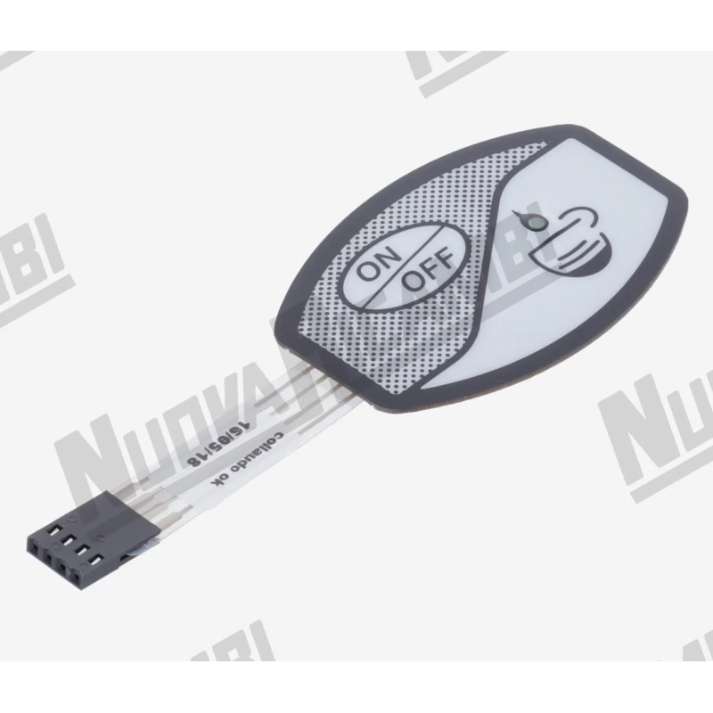 MEMBRANE TOUCH PAD ELLISSE SEMIAUTOMATIC