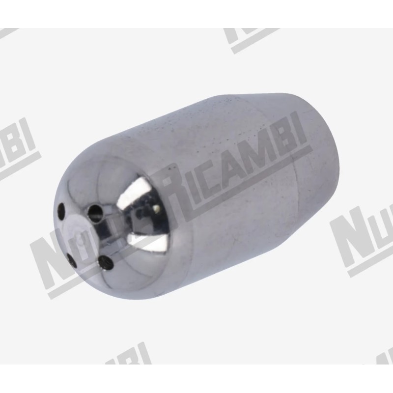 Паровий носик з нержавіючої сталі "NR" внутрішній - 1/8ВР - 4 отвори Ø 1,5мм - Ø 12x28,5мм - для NUOVA SIMONELLI