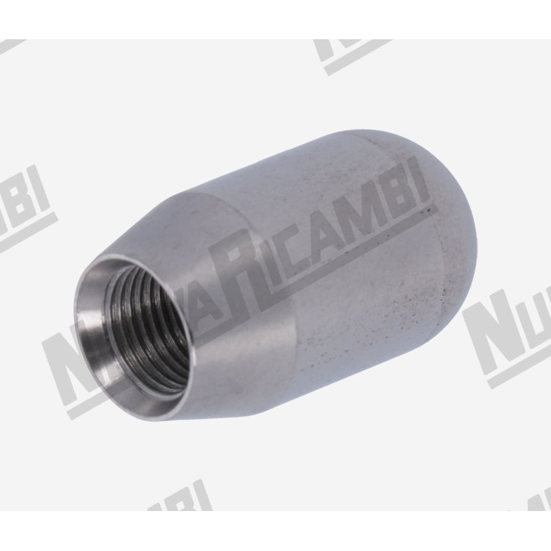 Паровий носик з нержавіючої сталі "NR" внутрішній - 1/8ВР - 4 отвори Ø 1,5мм - Ø 12x28,5мм - для NUOVA SIMONELLI