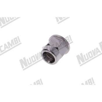 Хромированная гайка 3/8f на стимер вода/пар - дл. 19мм - LA SPAZIALE