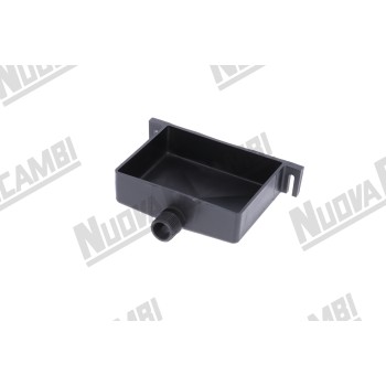 Дренажный поддон 110x85мм - штуцер-адаптер для дренажного шланга G 1/2НР для CARIMALI ECO LUX