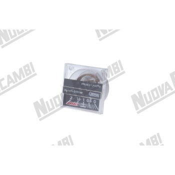 Манометр одинарної шкали 0-2 бар - з'єднання 1/8НР плоске - рамка 61x61мм - корпус Ø 54мм для CARIMALI Манометр одинарної шкали 0-2 бар - з'єднання 1/8НР плоске - рамка 61x61мм - корпус Ø 54мм для CARIMALI