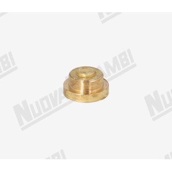 Латунная заглушка