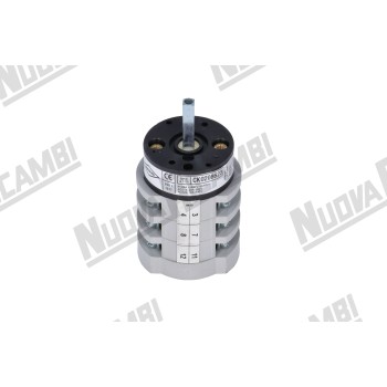 Комплект головного перемикача 0-1-2 "BREMAS CK0208623" 25A - 690В, штифт 5x5мм для ELEKTRA