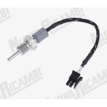 Датчик температури з нержавіючої сталі - PT 1000 - 1/8НР - колба Ø 3,3x13мм - дріт довж. 120мм, оригінал DALLA CORTE (B-MC-1132)