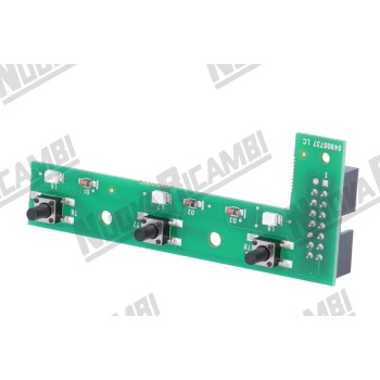 Сервісна плата сенсорної панелі 3 кнопки - 3 LED - 14 контактів - для NUOVA SIMONELLI APPIA 2/3 групи (04900737)