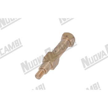 Латунный штифт клапана рычажной группы - шестигранник 7мм - выс. 39мм - для LA PAVONI BAR L.