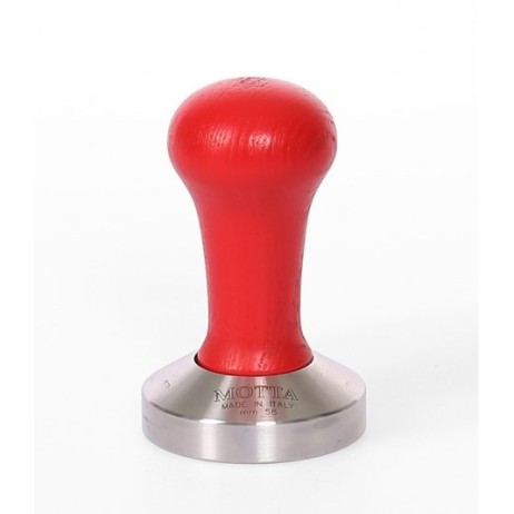 Темпер Motta із червоною дерев'яною ручкою o 58мм 8100/R