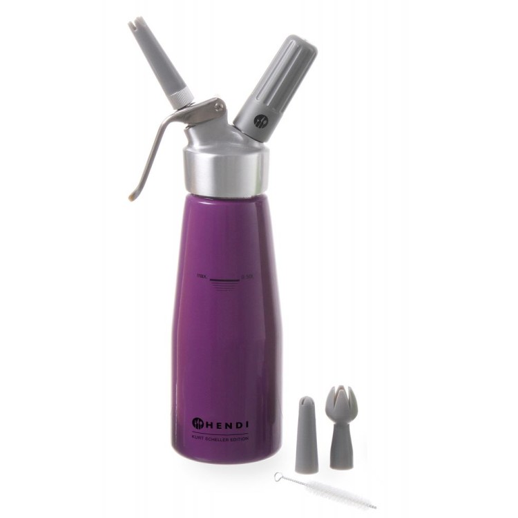 Сифон Hendi 0,5л. фіолетовий