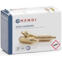 Балончики CO2 Hendi для газування напоїв, 10 шт. по 8 грн.