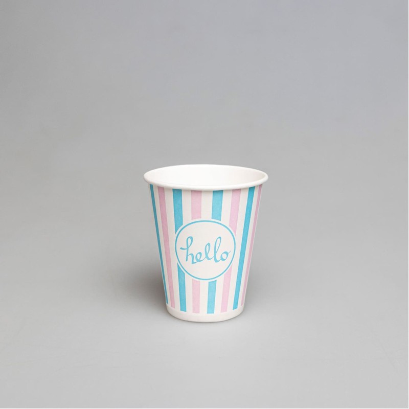 Стакан паперовий Hello combo 175 мл. 50 шт/уп.