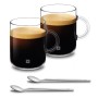 Чашки Vertuo Coffe Mug Set, Medium (2шт.) та 2 ложки Nespresso
