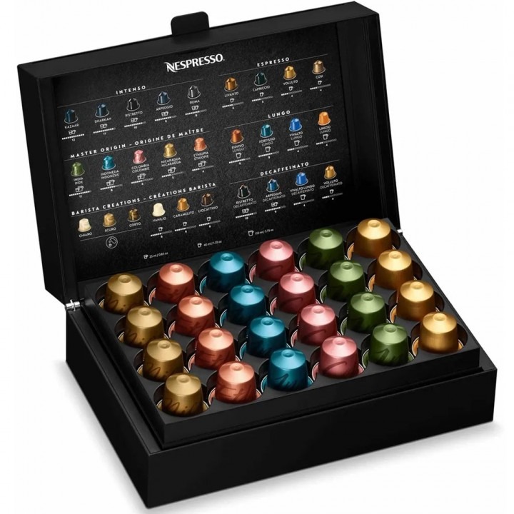 Набір кави-капсул у скриньці 48 капсул Набір кави-капсул у скриньці 48 капсул