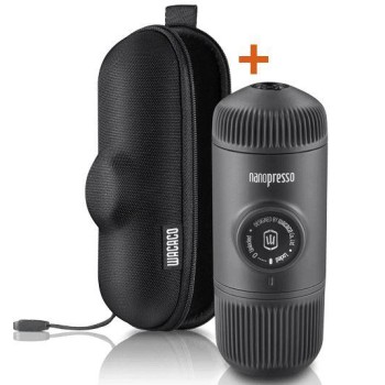 Wacaco Nanopresso + кейс - портативна кавоварка, мелена кава