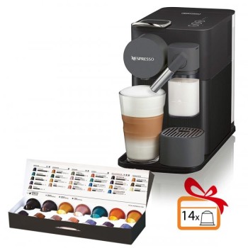 Капсульна кавоварка Lattissima One Black, Nespresso