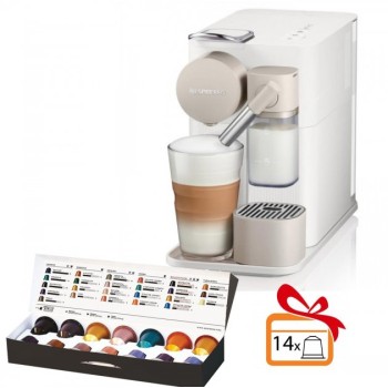 Капсульна кавоварка Lattissima One Silky White, Nespresso