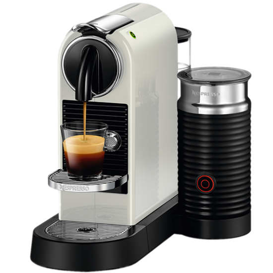 Капсульная кофеварка CitiZ and Milk White, Nespresso