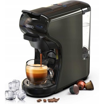 Капсульна кавоварка 4 в 1 HiBREW H1A чорна