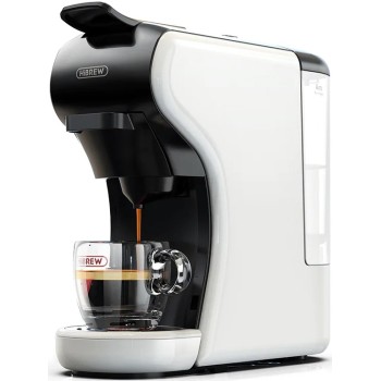 Капсульна кавоварка 4 в 1 HiBREW H1A біла