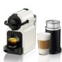 Кавоварка Nespresso Inissia White + капучинатор Aeroccino 3 Black