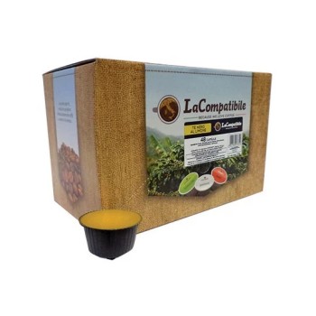 Чай у капсулі LaCompatibile Чорний з лимоном, 48 капсул Dolce Gusto Чай у капсулі LaCompatibile Чорний з лимоном, 48 капсул Dolce Gusto