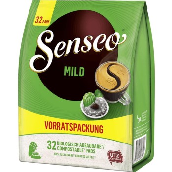 Кава в чалдах Senseo Mild, 32 шт. Philips Senseo 62 мм Кава в чалдах Senseo Mild, 32 шт. Philips Senseo 62 мм