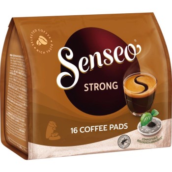 Кава в чалдах Senseo Strong, 16 шт. Philips Senseo 62 мм