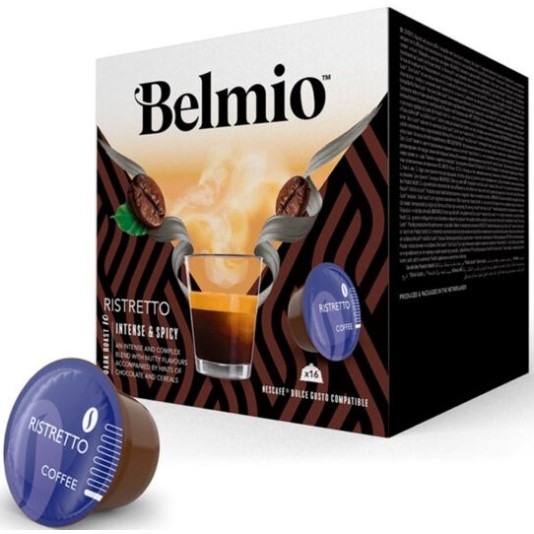 Капсули Belmio Ristretto, 16 капсул Dolce Gusto Капсули Belmio Ristretto, 16 капсул Dolce Gusto