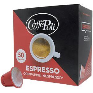 Кава в капсулах Caffe Poli Espresso Nespresso, 50 капсул